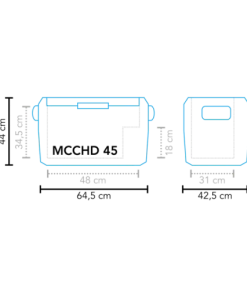 Mestic Compressor MCCHD-45 AC/DC Cooling