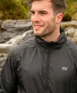 Mac In A Sac Men's Jackets MIAS Jacket Adult Jet Black