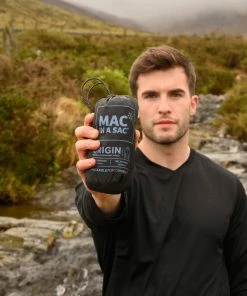 Mac In A Sac Men's Jackets MIAS Jacket Adult Jet Black