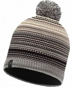 Buff Neper Knitted Bobble Hat