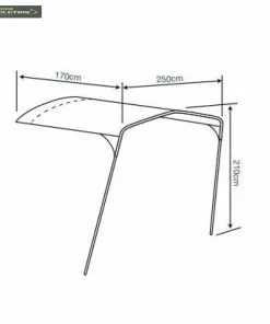 Outdoor Revolution Camp Star Sun Canopy (500XL, 600, 1200) (2022) Tent Accessories