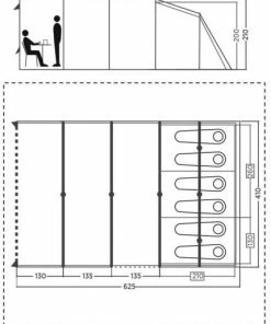 Coleman Tents Castle Pines™ 6L BlackOut (2022)
