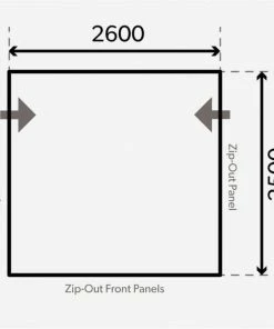 Awnings Dometic Rally Air Pro 260 M Awning