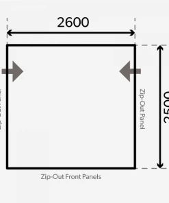 Dometic Rally AIR Pro 260 S (2022) Awnings