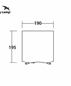 Easy Camp Crowford Tailgate Awning (2022) Awnings