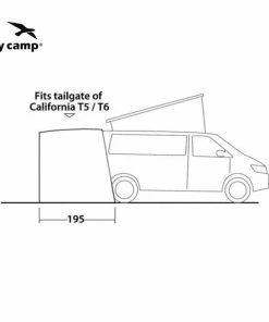 Easy Camp Crowford Tailgate Awning (2022) Awnings