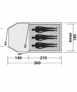 Easy Camp Eclipse 300 Rustic Green Tents