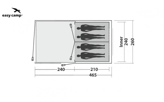 Tents Easy Camp Galaxy 400