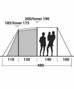 Easy Camp Huntsville 500 Poled