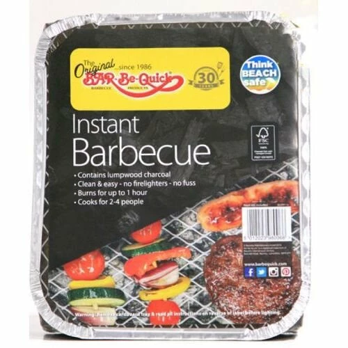 Crusader BarBeQuick Instant Disposable BBQ