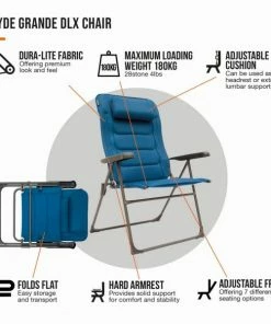 Vango Hyde Grande DLX Chair Med Blue Awning Accessories