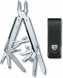 Pocket Knives Victorinox Swiss Tool With Leather Pouch