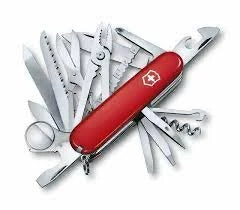 Victorinox Swiss Champ Knife Red Pocket Knives