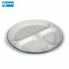 Kampa White Enamel 3 Section Plate Cooking