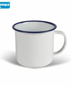 Cooking Kampa White Enamel Mug