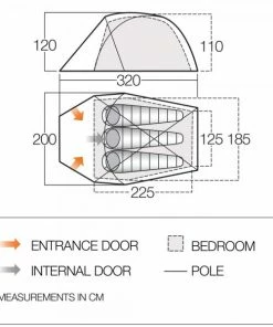 Poled Tents Vango Mirage Pro 300 Trek Tent