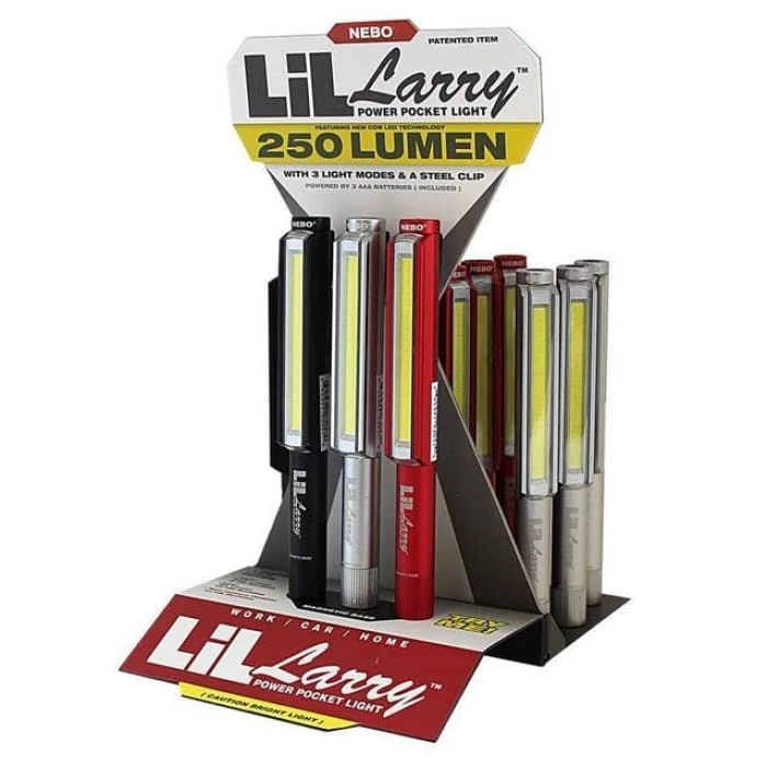 Nebo Lil Larry Torch Silver Lighting