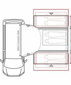 Awnings Outdoor Revolution Cayman Combo Air Low Drive Away Awning (2022)