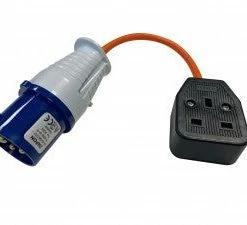 Lighting Outdoor Revolution Mains Caravan Plug To 13A Socket