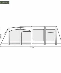 Outdoor Revolution Airedale 7.0SE Air Tent (2022) Tents