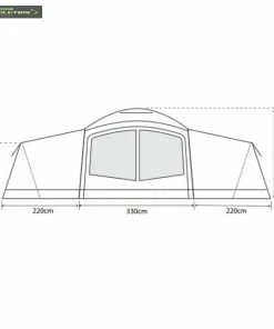 Tents Outdoor Revolution Camp Star 1200 Air Tent Package (2022)