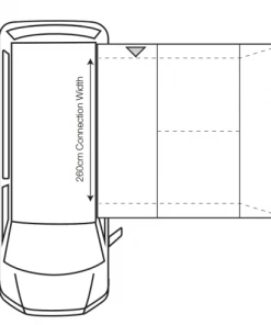 Outdoor Revolution Cayman Cona F/G (180-210) Drive Away Awnings