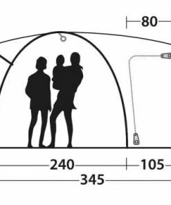 Awnings Outwell Beachcrest Drive Away Awning (2022)