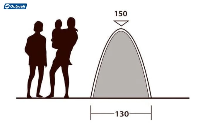 Outwell Free Standing 2 Berth Inner Tent (2022)