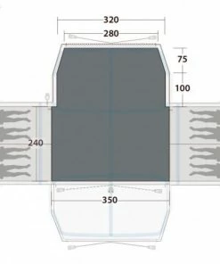 Outwell Grandville 8 SA Carpet