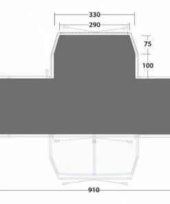 Outwell Grandville 8 SA Footprint Tent Accessories