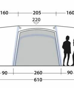 Outwell Grandville 8 SA