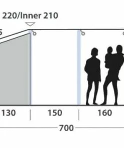 Outwell Hayward Lake 6ATC (2022) Tents