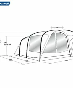 Outwell Lindale 3PA Air Tent (2022) Tents