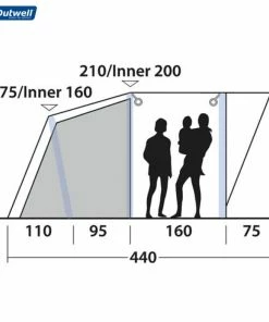 Outwell Lindale 3PA Air Tent (2022) Tents