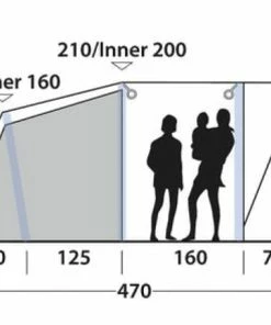 Outwell Lindale 5PA Air Tent (2022) 2022 Tents
