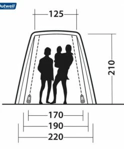 Outwell Sandcrest S Awning (2022) Awnings