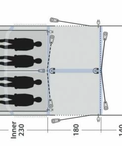 Outwell Springville 4SA Tent (2022) Tents