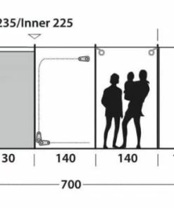 Outwell Vermont 7PE (2022) Tents