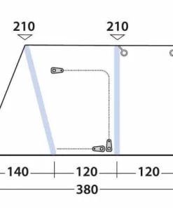 Outwell Wolfburg 380 Air (2022)