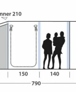 Outwell Wood Lake 7 ATC