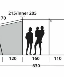 Outwell Yosemite Lake 4ATC (2022)
