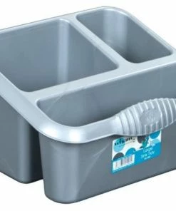 Quest Large Sink Tidy (Silver)