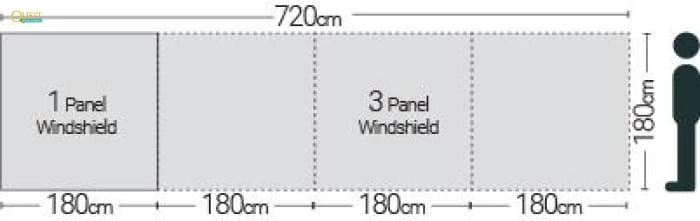 Quest Screen Shield Windbreak (2022)