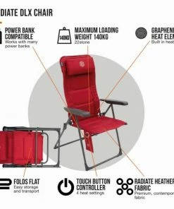 Vango Radiate Grande DLX Chair Heather Red