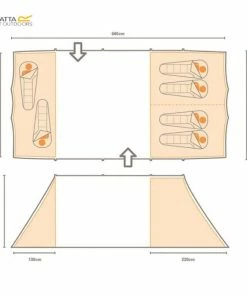Tents Regatta Karuna 6 Vis A Vis Tent