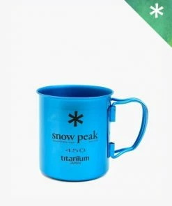 PJ Outdoors Cooking SNOW PEAK Titanium Single Wall Coloured Mug