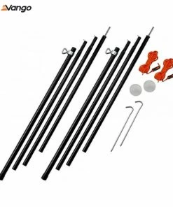 Spare Poles Vango Adjustable Steel King Poles 180- 220 Cm