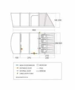 PJ Outdoors Tents Vango Aether Air 450XL (2022)