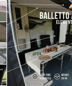 Vango Balletto Air 330 Elements ProShield (2022) Awnings