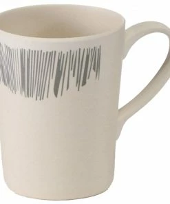Vango Bamboo Mug 350ml - Grey Stripe